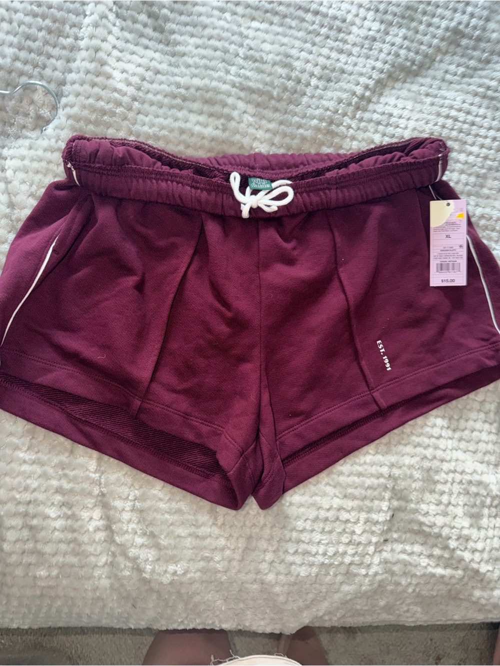 Wild fable NWT burgundy shorts